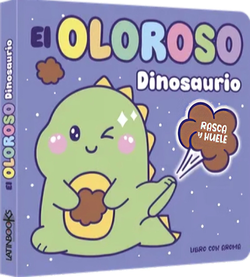 LIBRO RASCA Y HUELE - DINOSURIOS - EQUIPO EDITORIAL - 1