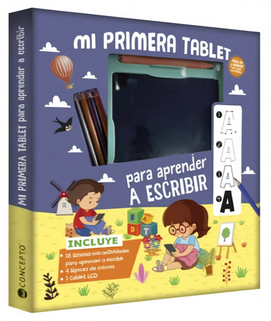 LIBRO MI PRIMERA TABLET PARA APRENDER A ESCRIBIR - EQUIPO EDITORIAL - 1