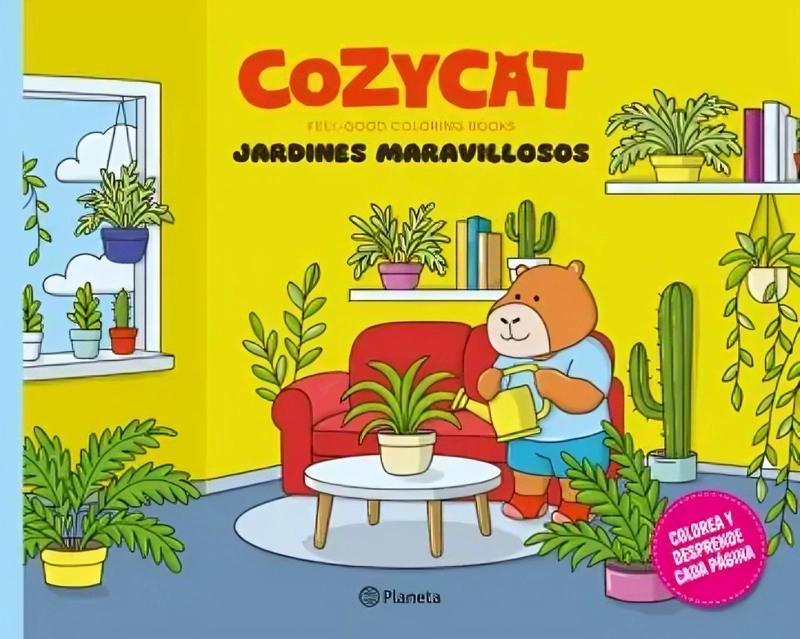 LIBRO COZY CAT 5. JARDINES MARAVILLOSOS - ESTUDIO PE S. A. C. - 1
