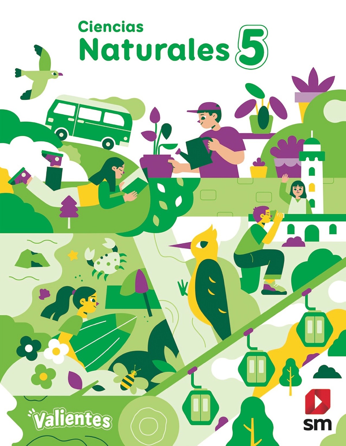 TEXTO PACK CIENCIAS NATURALES 5° PROYECTO VALIENTES - EDICIONES SM - 1