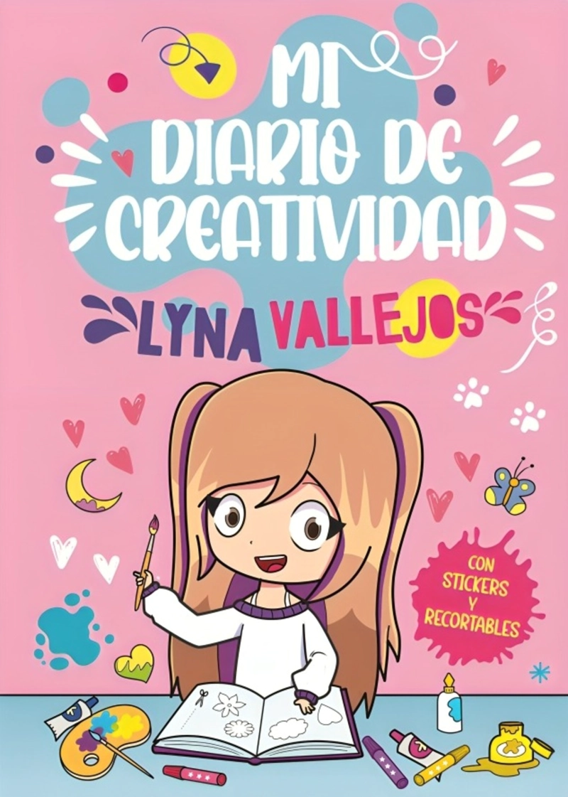 LIBRO MI DIARIO DE CREATIVIDAD - LYNA VALLEJOS - 1