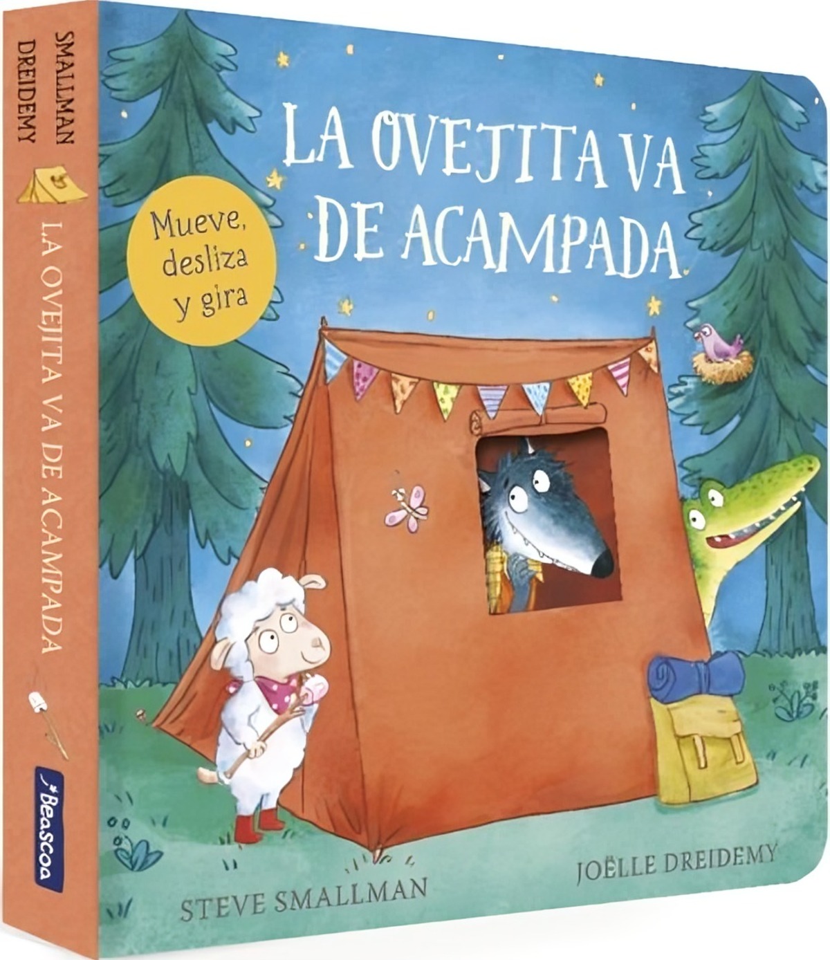 LIBRO LA OVEJITA VA DE ACAMPADA (LA OVEJITA QUE VINO A CENAR. LIBRO DE CARTON CON MECANISMOS) - 1