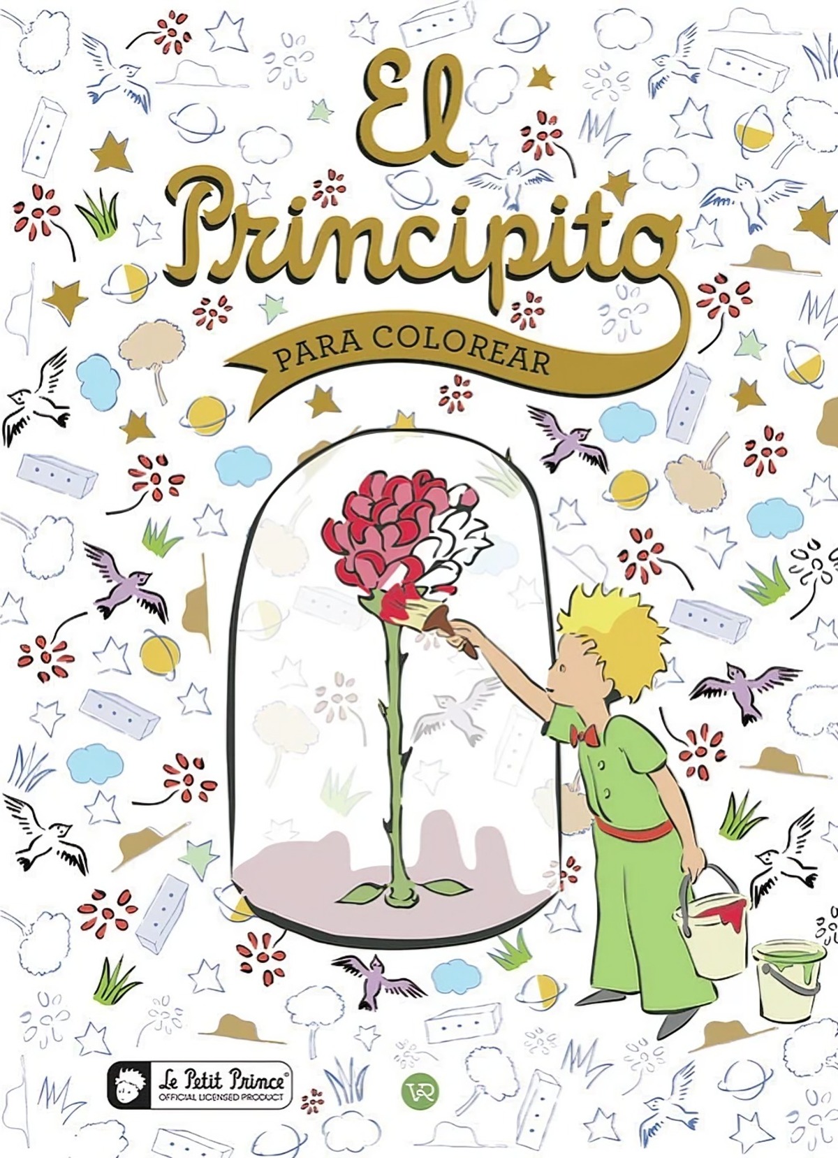 LIBRO EL PRINCIPITO XL - PARA COLOREAR - VYR - 1