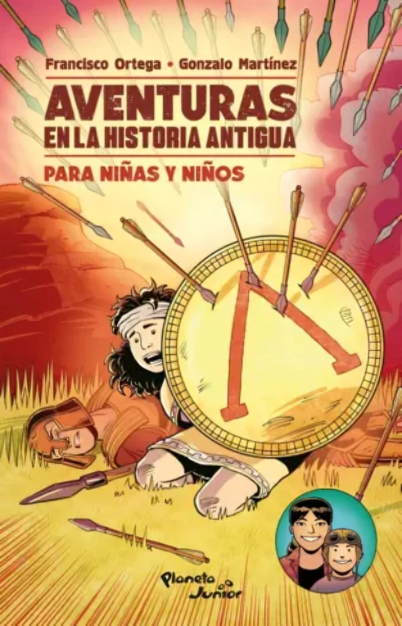 LIBRO AVENTURAS EN LA HISTORIA ANTIGUA PARA NIÑAS Y NIÑOS - FRANCISCO ORTEGA Y GONZALO MARTINEZ - 1