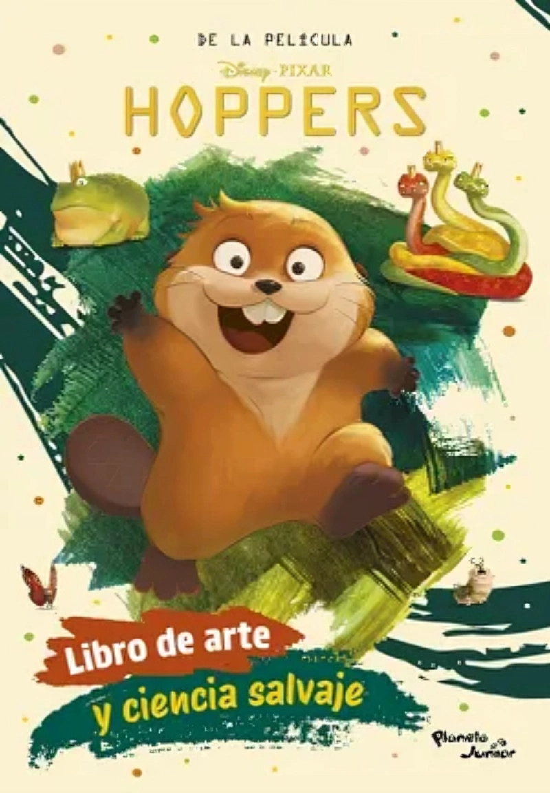 LIBRO HOPPERS. LIBRO DE ARTE Y CIENCIA SALVAJE - DISNEY - 1