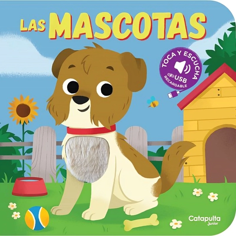 LIBRO TOCA Y ESCUCHA: LAS MASCOTAS (USB) - CATAPULTA JUNIOR - 1