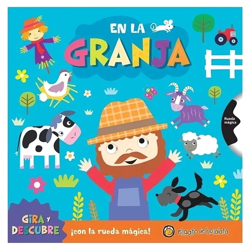 LIBRO EN LA GRANJA *GIRA Y DESCUBRE* - EL GATO DE HOJALATA - 1