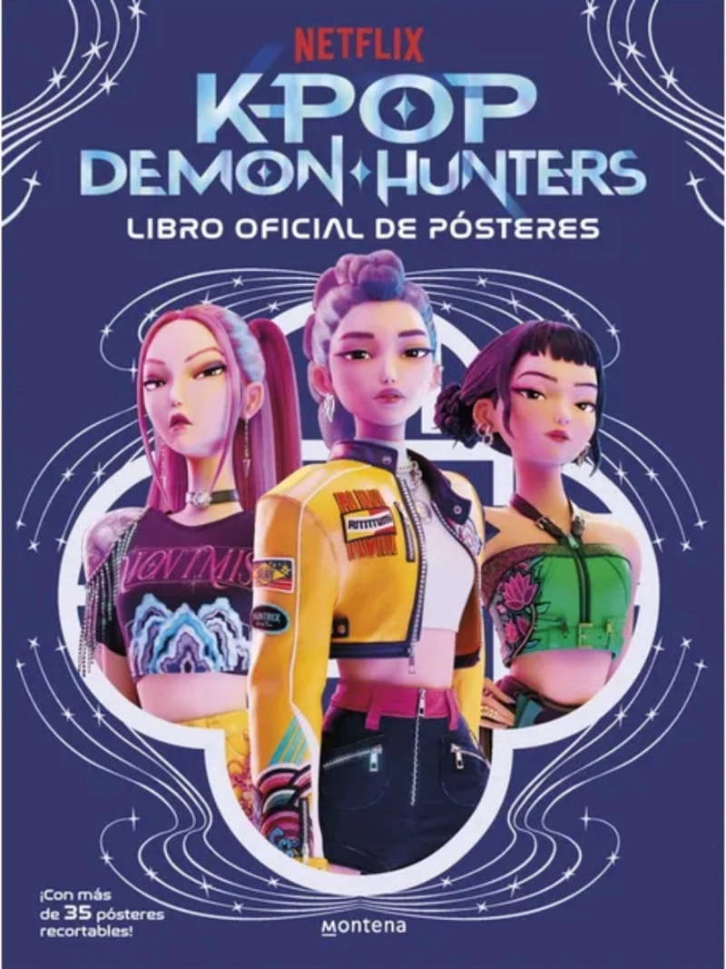 LIBRO K-POP DEMON HUNTERS: LIBRO OFICIAL DE POSTERES (K-POP DEMON HUNTERS 1) - DEMON HUNTERS K-POP - 1