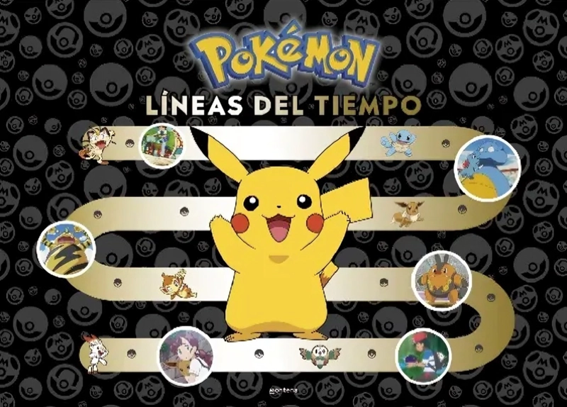 LIBRO POKE MON. LINEAS DEL TIEMPO (COLECCION POKE MON) - THE POKE MON COMPANY - 1