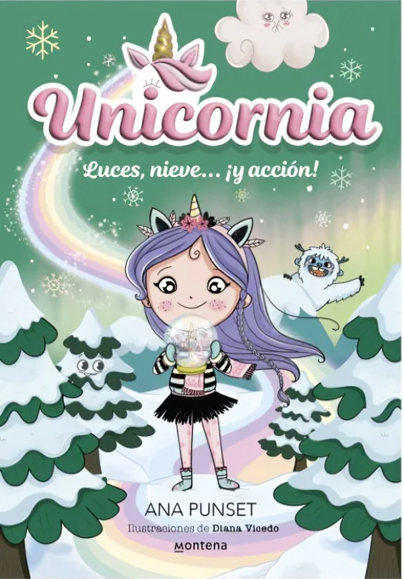 LIBRO UNICORNIA 14. LUCES, NIEVE, ACCION - ANA PUNSET - 1