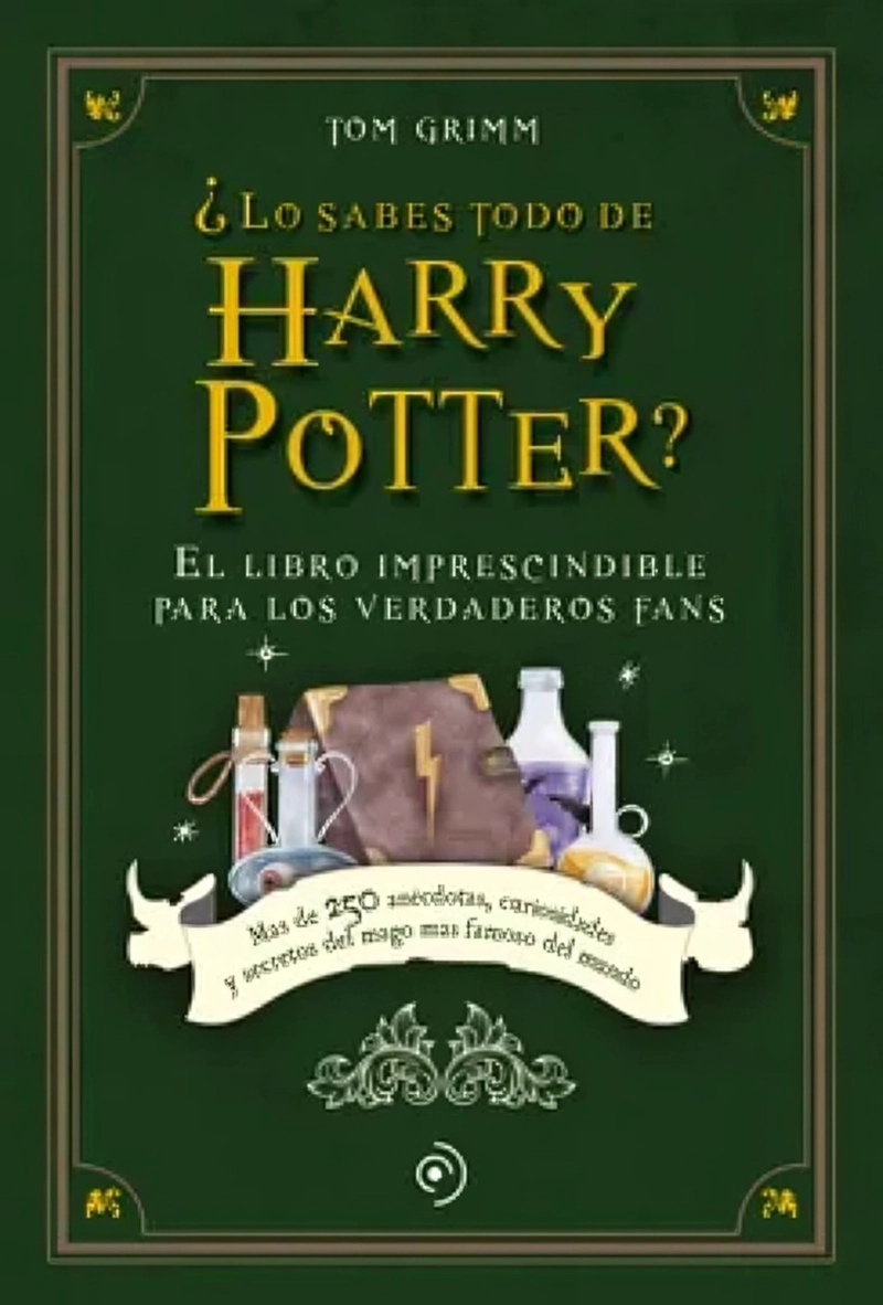 LIBRO LO SABES TODO DE HARRY POTTER - TOM GRIMM - 1