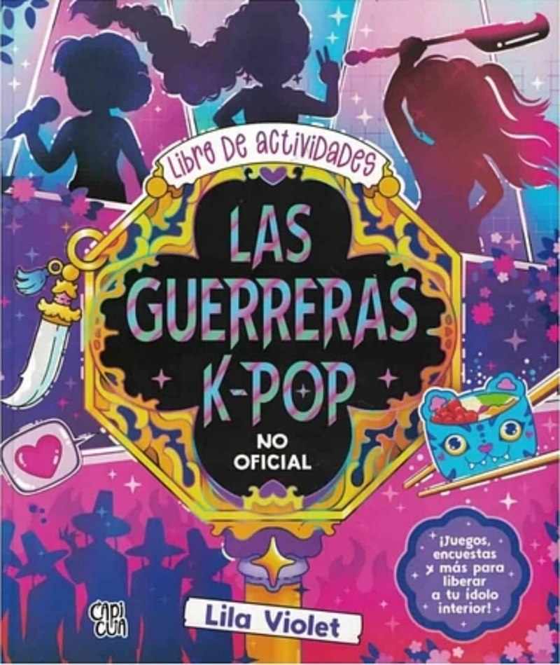 LIBRO LAS GUERRERAS K-POP LIBRO DE ACTIVIDADES - LILA VIOLET - 1