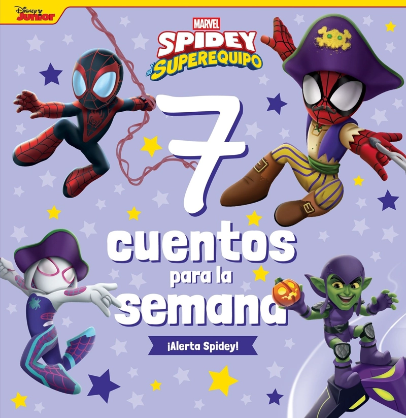 LIBRO SPIDEY Y SUS SORPRENDENTES AMIGOS. 7 CUENTOS PARA - MARVEL - 1