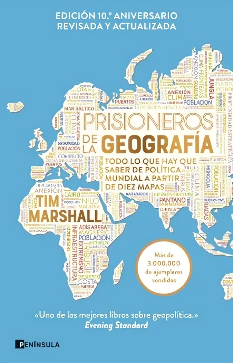 LIBRO PRISIONEROS DE LA GEOGRAFIA (NUEVA EDICION REVISAD - TIM MARSHALL - 1