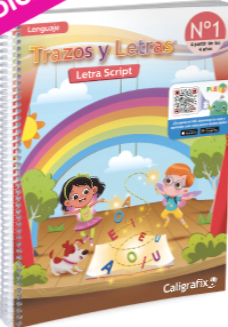 TEXTO TRAZOS Y LETRAS Nº1 SCRIPT - EDITORIAL CALIGRAFIX - 1