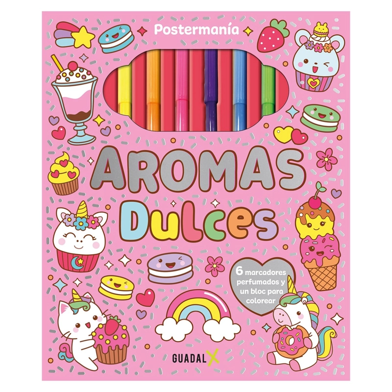 LIBRO AROMAS DULCES *POSTERMANIA* - EDITORIAL GUADAL S. A. - 1