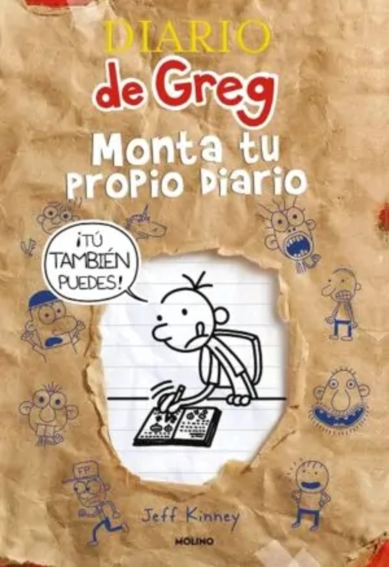 LIBRO DIARIO DE GREG HAZLO TU MISMO - JEFF KINNEY - 1