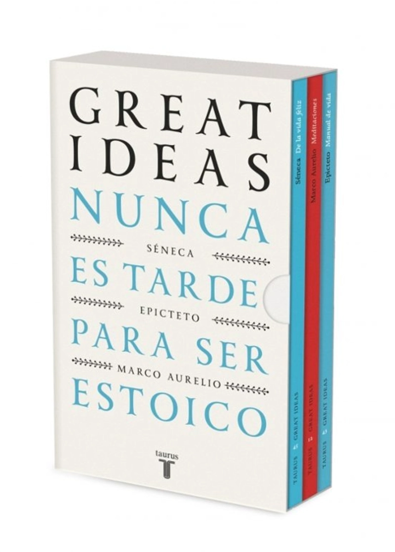 LIBRO NUNCA ES TARDE PARA SER ESTOICO - EPICTETO SE NECA; MARCO AURELIO - 1