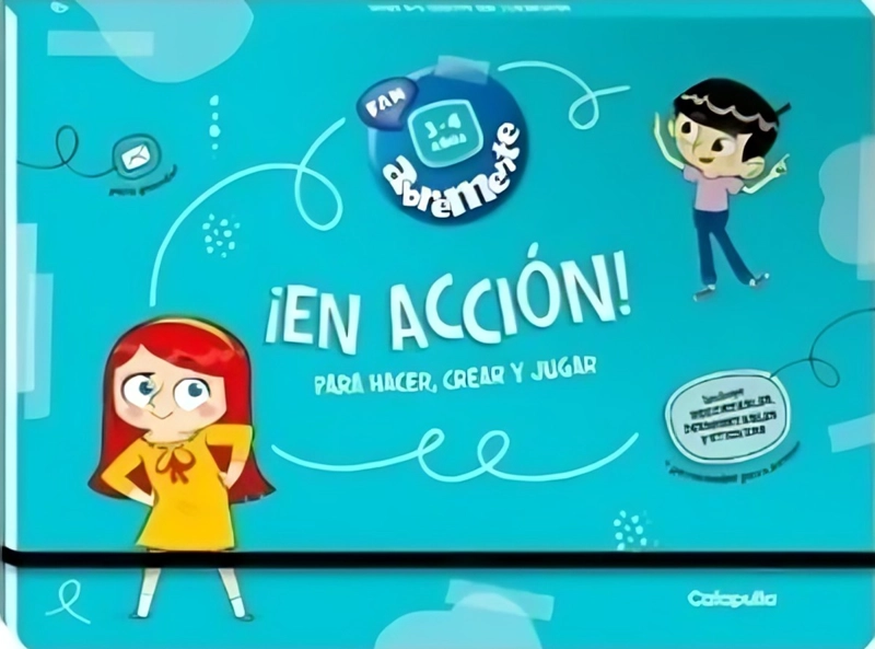 LIBRO ABREMENTE ¡EN ACCION! 3-4 AÑOS - CATAPULTA EDITORES - 1