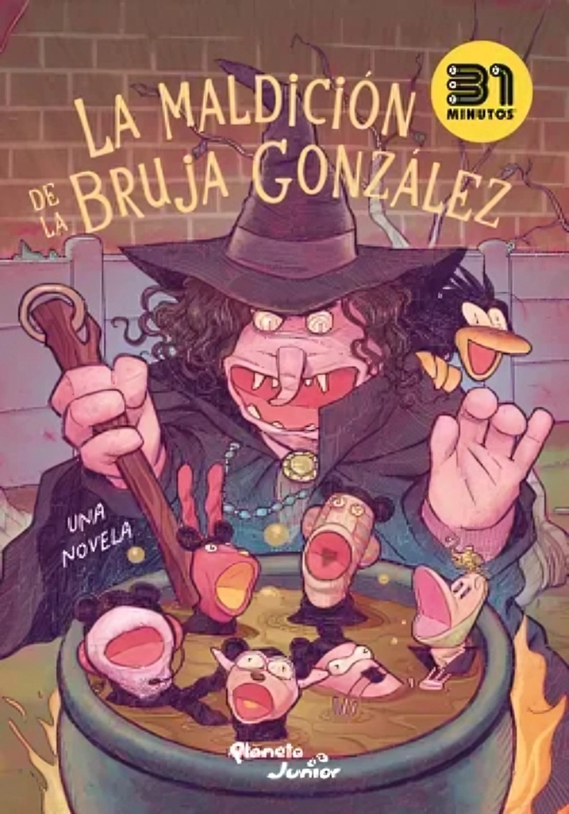 LIBRO LA MALDICION DE LA BRUJA GONZALEZ - 31 MINUTOS - 1