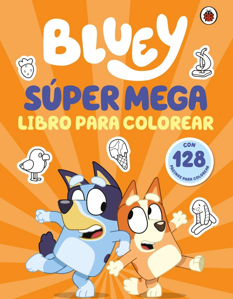 LIBRO BLUEY. ACTIVIDADES - SUPER MEGA LIBRO PARA COLOREAR - LADYBIRD BOOKS LIMITED - 1