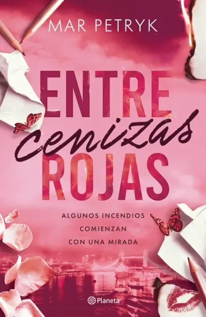 LIBRO ENTRE CENIZAS ROJAS - MAR PETRYK - 1