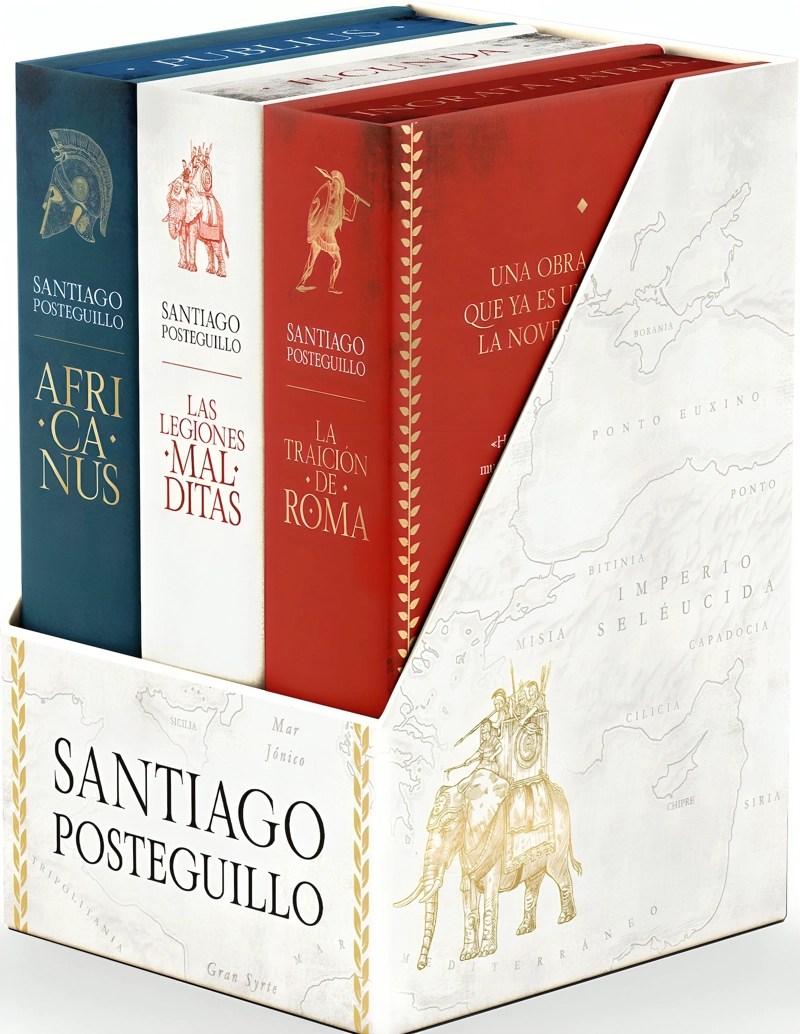 TRILOGIA AFRICANUS (ESTUCHE CON: EL HIJO DEL CONSUL - LAS LEGIONES MALDITAS - 1