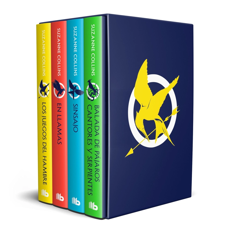 LIBRO ESTUCHE LOS JUEGOS DEL HAMBRE (CON DISEÑO NUEVO INTERNACIONAL) - SUZANNE COLLINS - 1