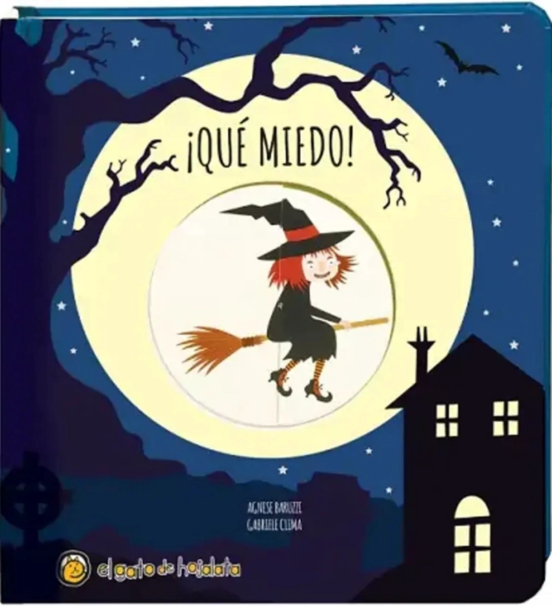 LIBRO ¡QUE  MIEDO! *RUEDAS MAGICAS* - EDITORIAL GUADAL S. A. - 1
