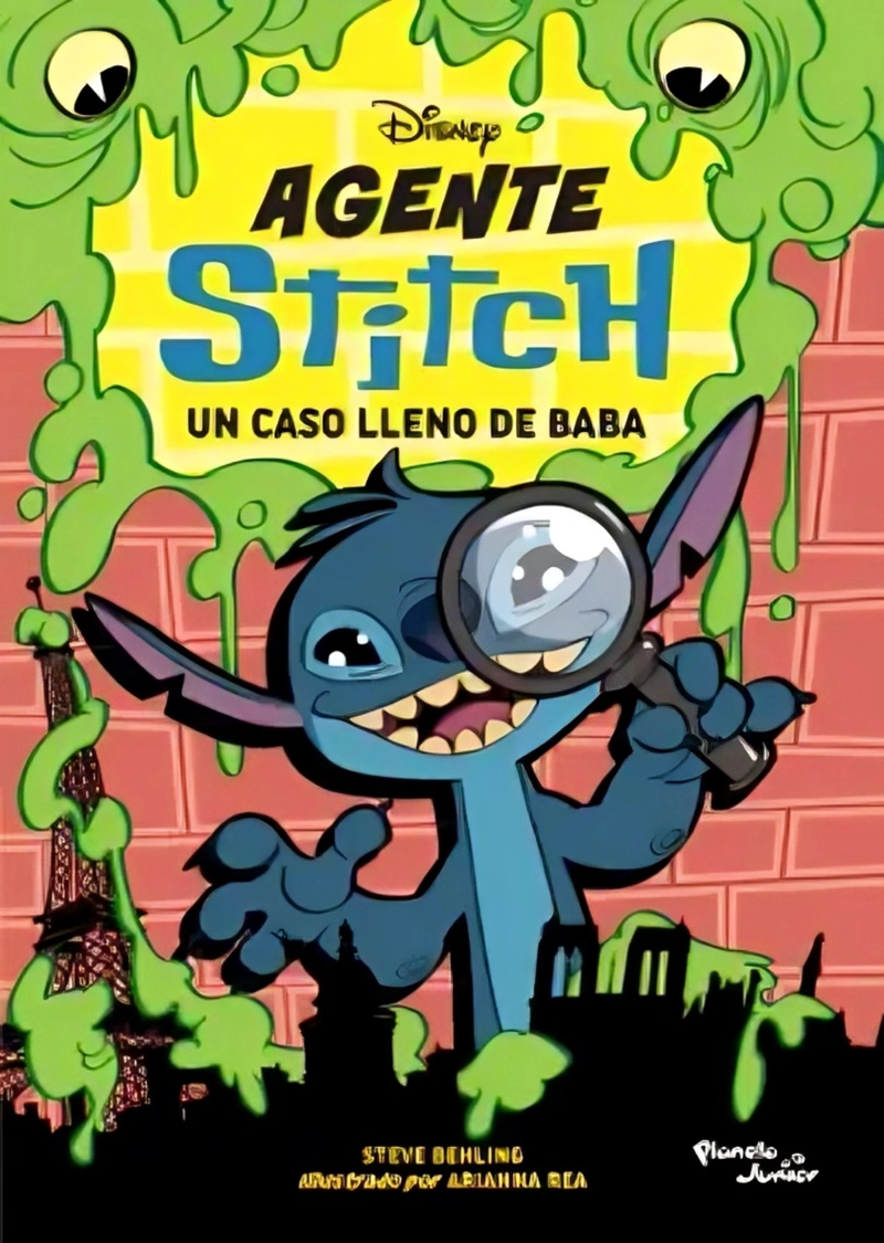 LIBRO AGENTE STITCH: UN CASO LLENO DE BABA - DISNEY - 1