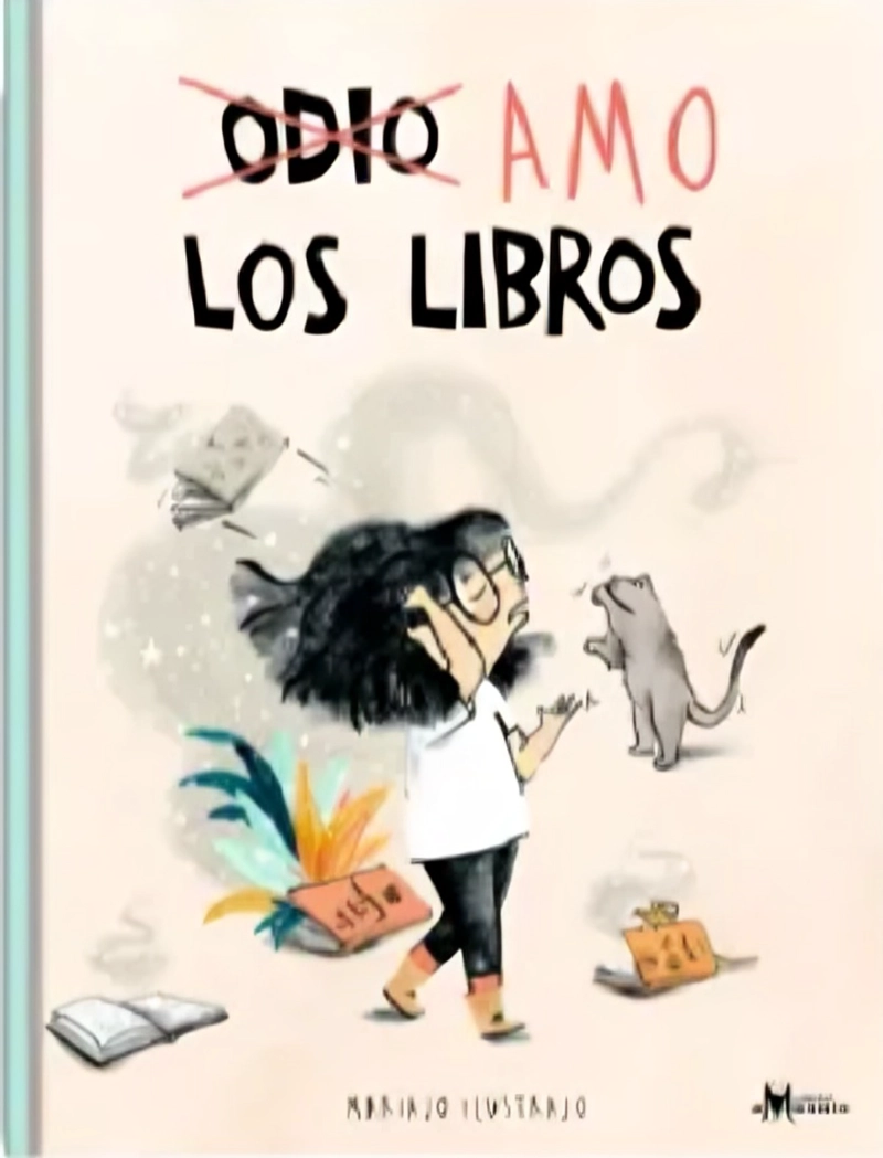 LIBRO AMO LOS LIBROS - MARIAJO ILUSTRAJO - 1