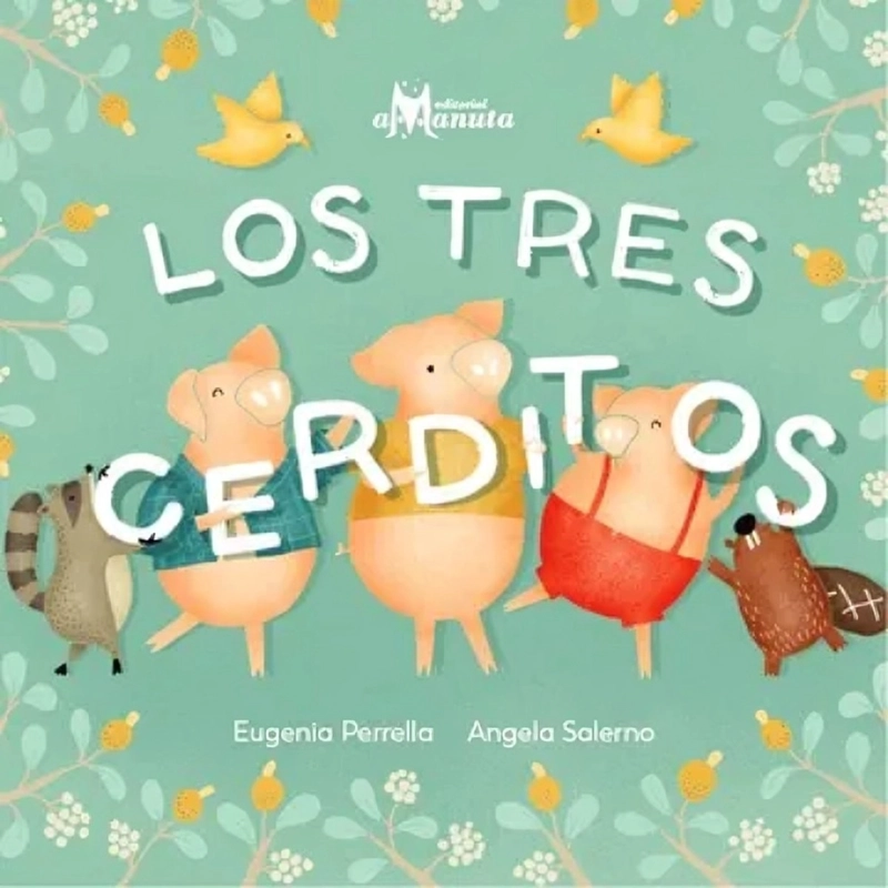 LIBRO LOS TRES CERDITOS - EUGENIA PERRELLA - 1