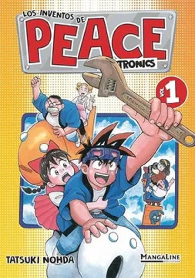 LIBRO LOS INVENTOS DE PEACE ELECTRONICS 1 - TATSUKI NOHDA - 1