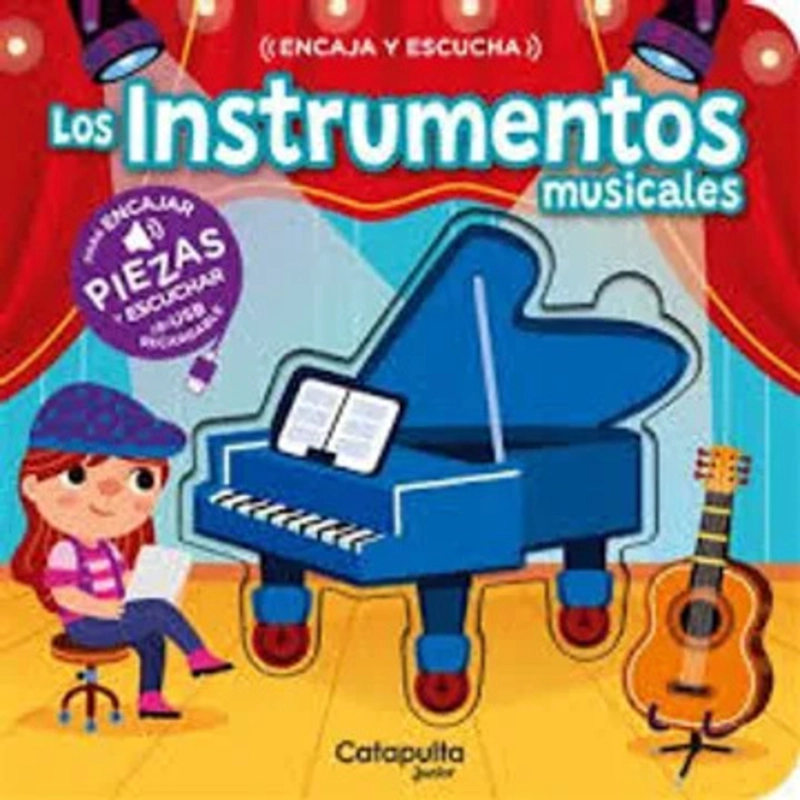 LIBRO ENCASTRA Y ESCUCHA: INSTRUMENTOS MUSICALES (USB) - CATAPULTA EDITORES - 2