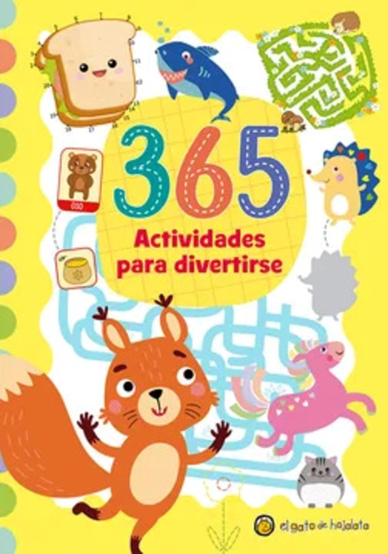 LIBRO 365 ACTIVIDADES PARA DIVERTIRSE - EL GATO DE HOJALATA - 1
