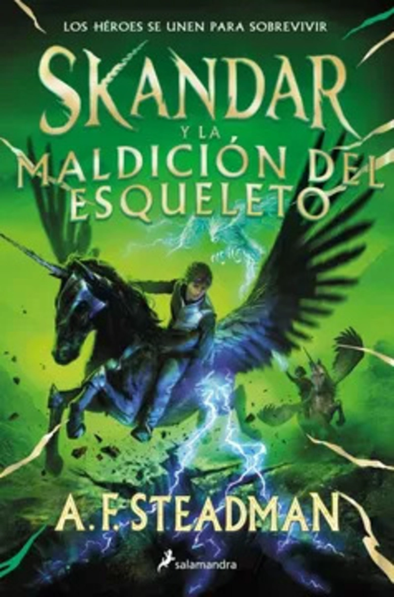 LIBRO SKANDAR Y LA MALDICION DEL ESQUELETO - ANNABEL STEADMAN - 2
