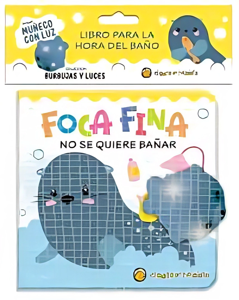 LIBRO FOCA FINA NO SE QUIERE BAÑAR - EL GATO DE HOJALATA - 1