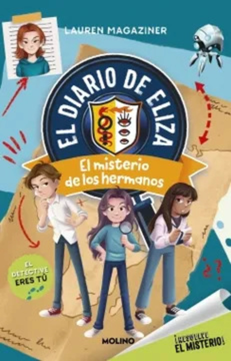 LIBRO ¡RESUELVE EL MISTERIO! EL DIARIO DE ELIZA 2 - EL MISTERIO DE LOS HERMANOS - 1