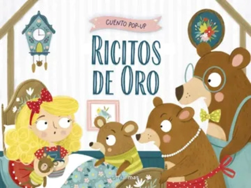 LIBRO RICITOS DE ORO. CUENTO POP-UP - 1