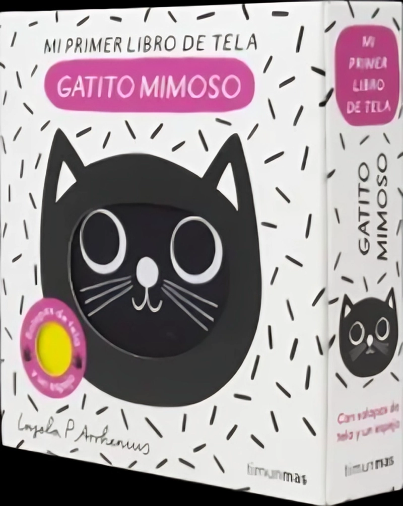 LIBRO GATITO MIMOSO. MI PRIMER LIBRO DE TELA - 1