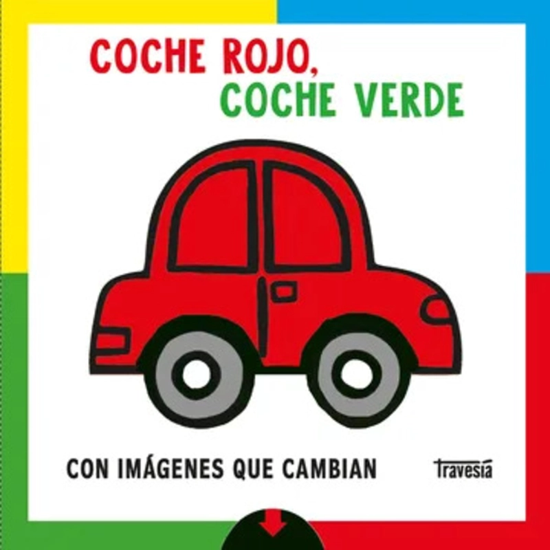 LIBRO COCHE ROJO, COCHE VERDE - 1