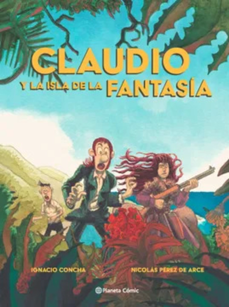 LIBRO CLAUDIO Y LA ISLA DE LA FANTASIA - 1