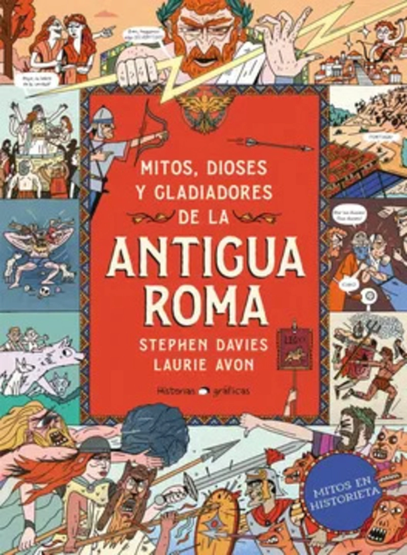 LIBRO MITOS, DIOSES Y GLADIADORES EN LA ANTIGUA ROMA - 1