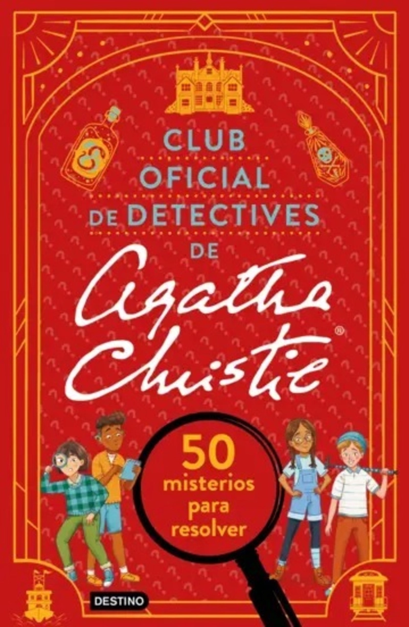 LIBRO CLUB OFICIAL DE DETECTIVES DE AGATHA CHRISTIE - 1
