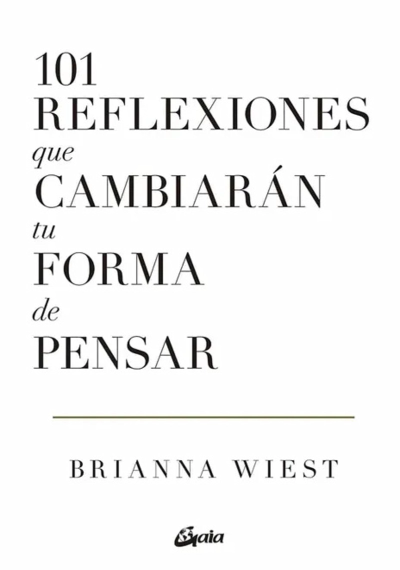 LIBRO 101 REFLEXIONES QUE CAMBIARAN TU FORMA DE PENSAR - 1