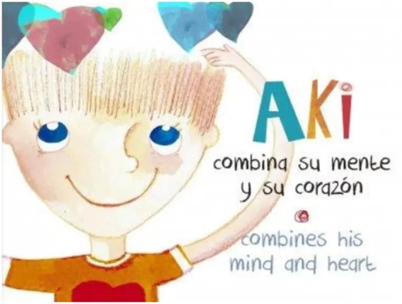 LIBRO AKI COMBINA SU MENTE Y SU CORAZON - 1