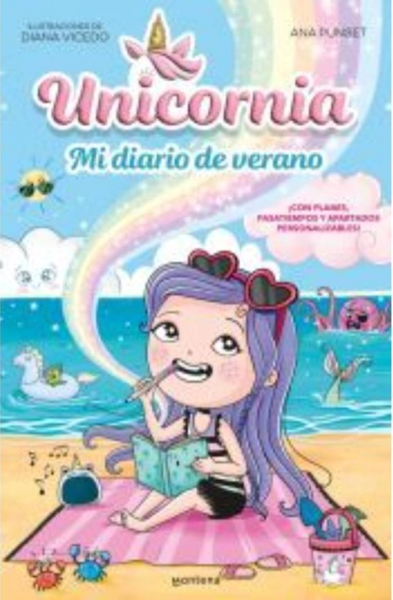 LIBRO UNICORNIA - MI DIARIO DE VERANO - 1