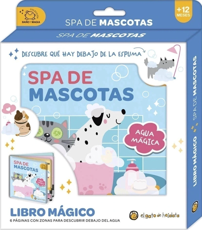 LIBRO BAÑO Y MAGIA - SPA DE MASCOTAS - 1