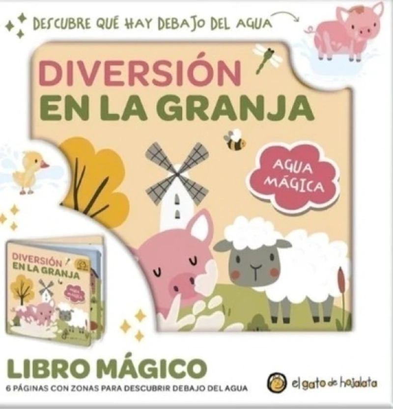 LIBRO BAÑO Y MAGIA - DIVERSION EN LA GRANJA - 1