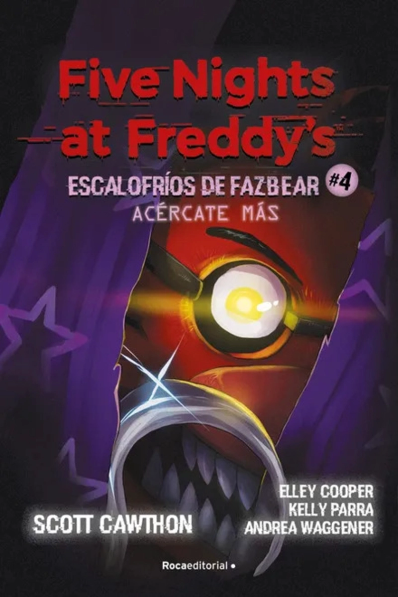 LIBRO FIVE NIGHTS AT FREDDY'S. ESCALOFRIOS DE FAZBEAR - 1